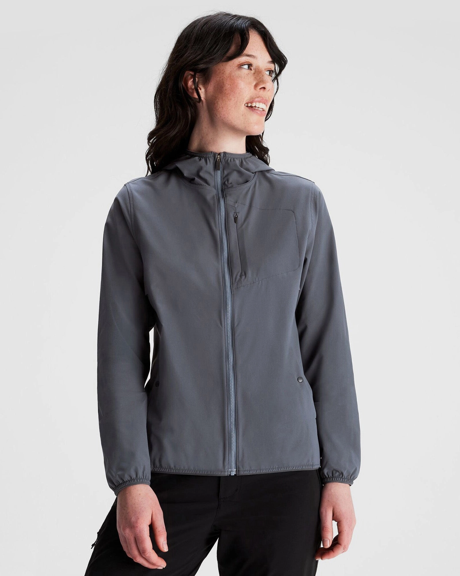 Premium Knitwear Low Maintenance Care Women's Sun Breaker Jacket - Mid Navy