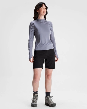 Sleek Waist Women's SUN-Stopper LT Hoodie - Dark Haze