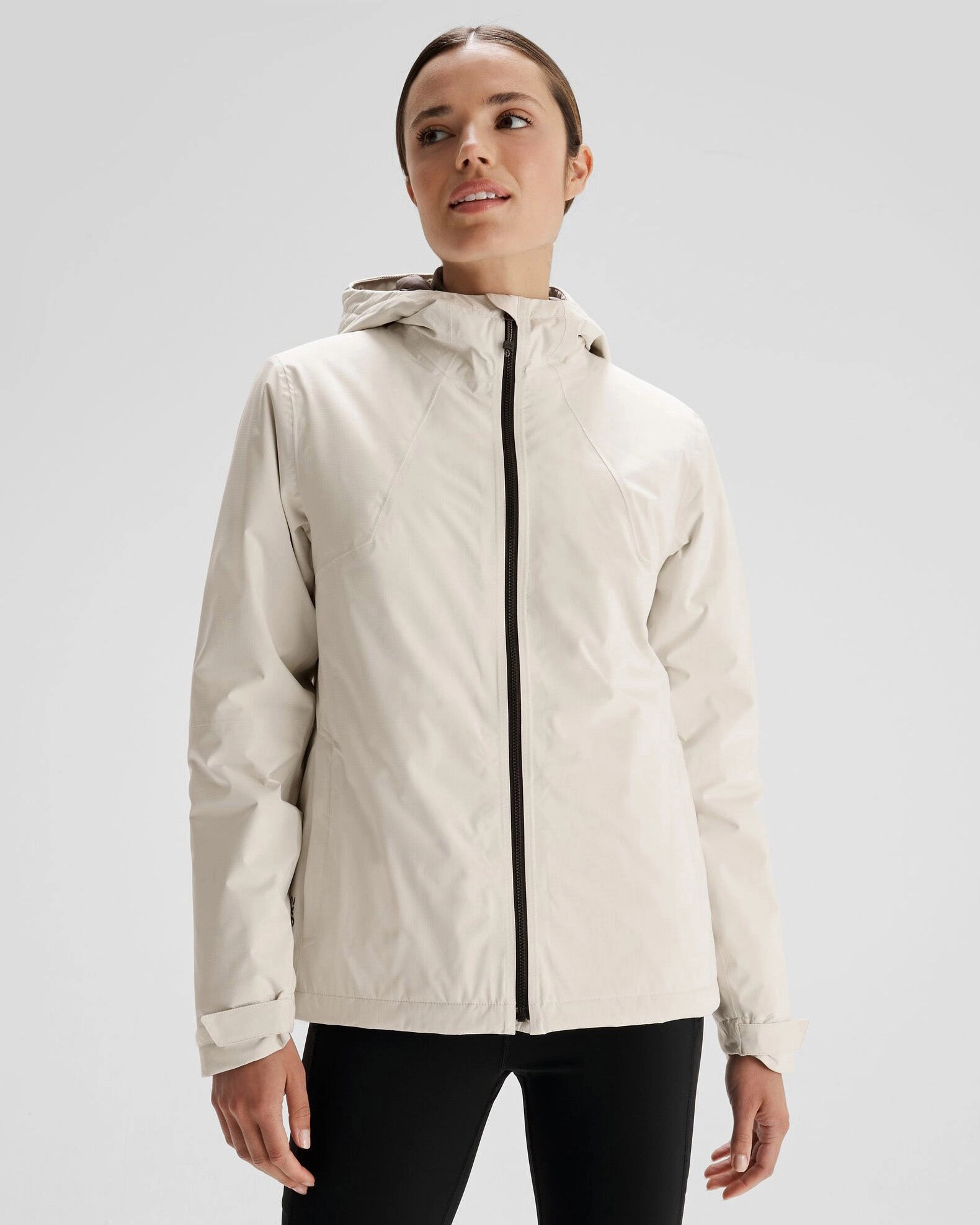 Women's Trailhead 2L Insulated Rain Jacket - Natural Elastic hem