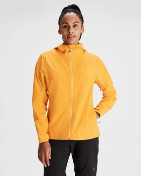 QuiltedPattern Women's Trailhead Stretch 2.5-layer Rain Jacket - Daybreak