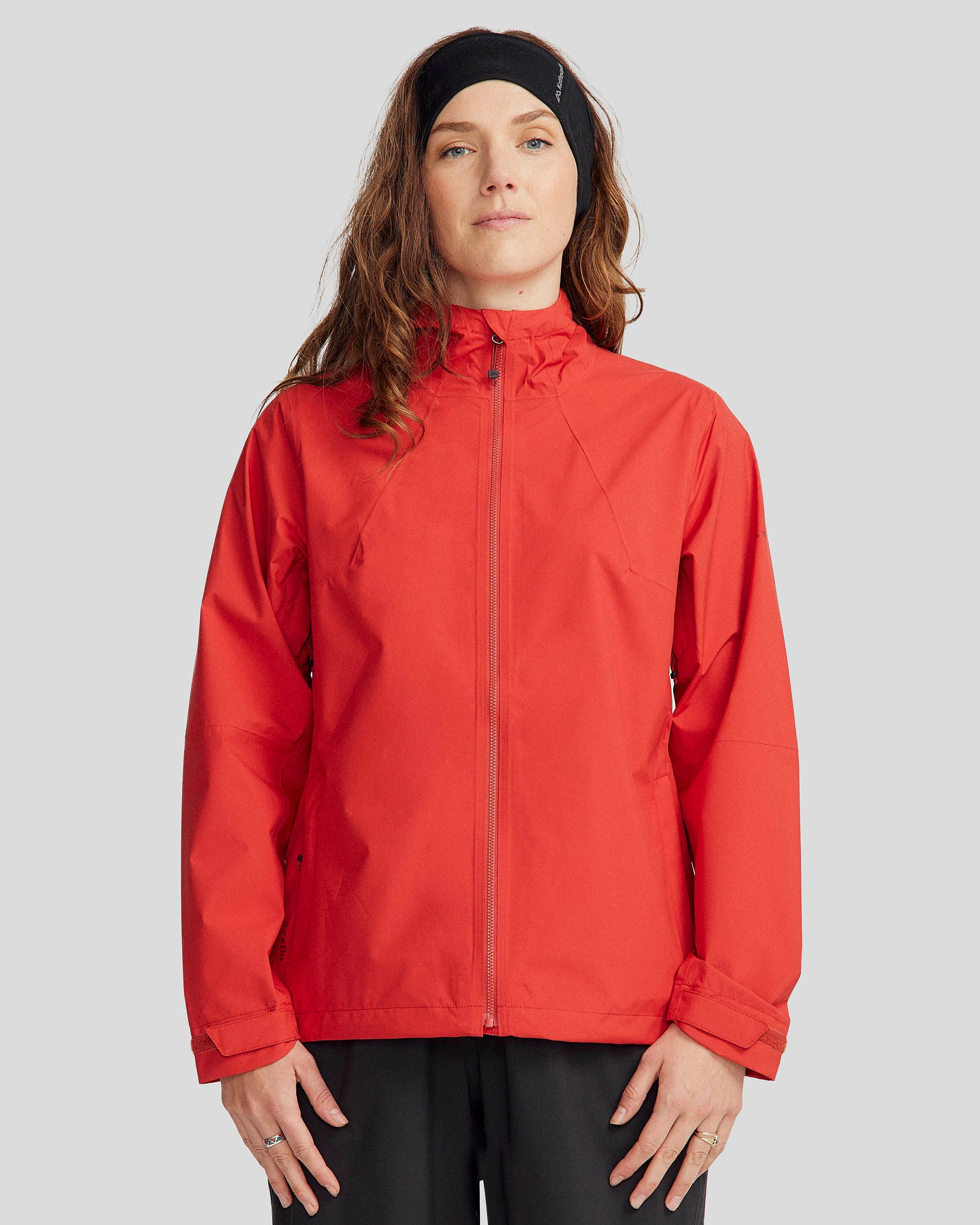Women's Trailhead Stretch 2.5-layer Rain Jacket - Spicy Chilli Pepper City Walking Style