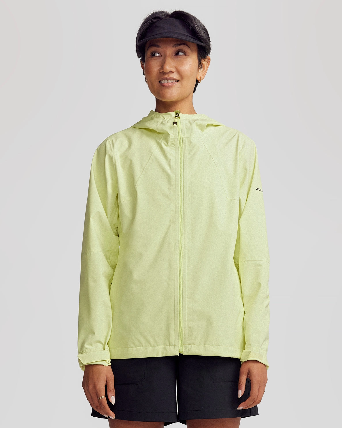 Heat Reflective Layer Women's Trailhead Stretch 2.5L Rain Jacket - Zing