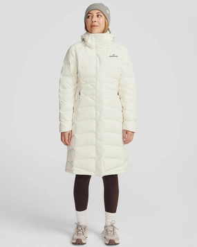 Insulated Layer Women's Winterburn Longline Down Jacket v2 - Natural