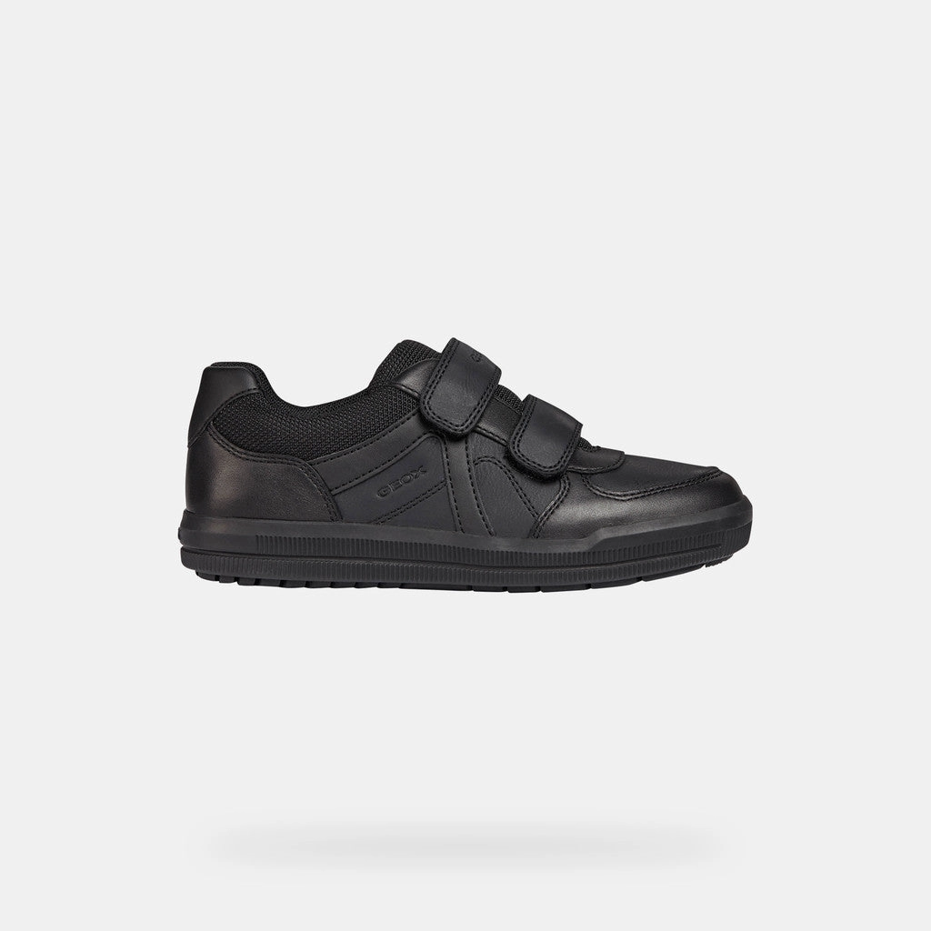 Break Run Trendy Appeal Geox Black Arzach Junior Sneaker
