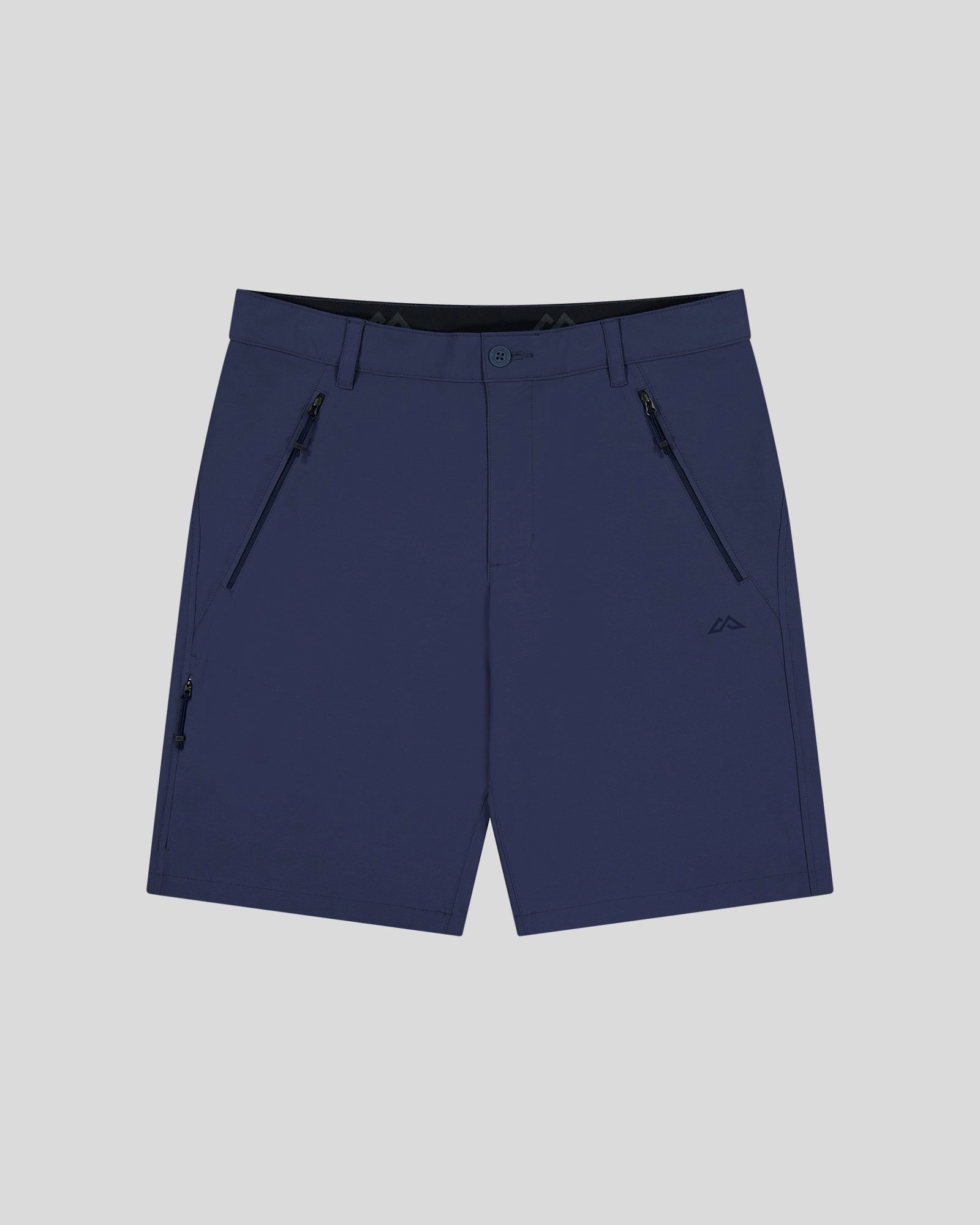 Men??s Ridge 10?? Shorts - Mid Navy suede look No Slip Grip