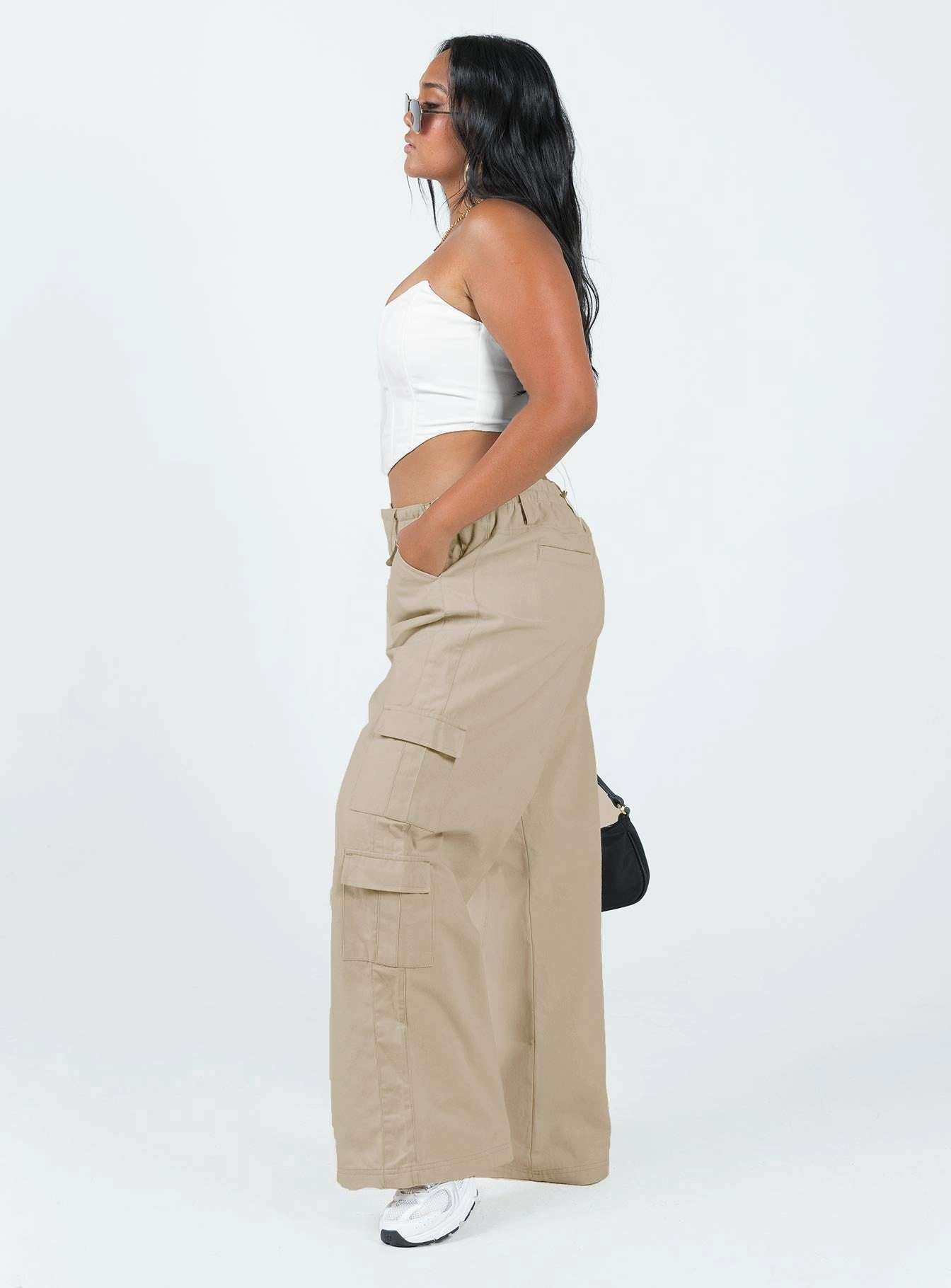 Core Stretch Motel Hansa Trouser Panama Ecru