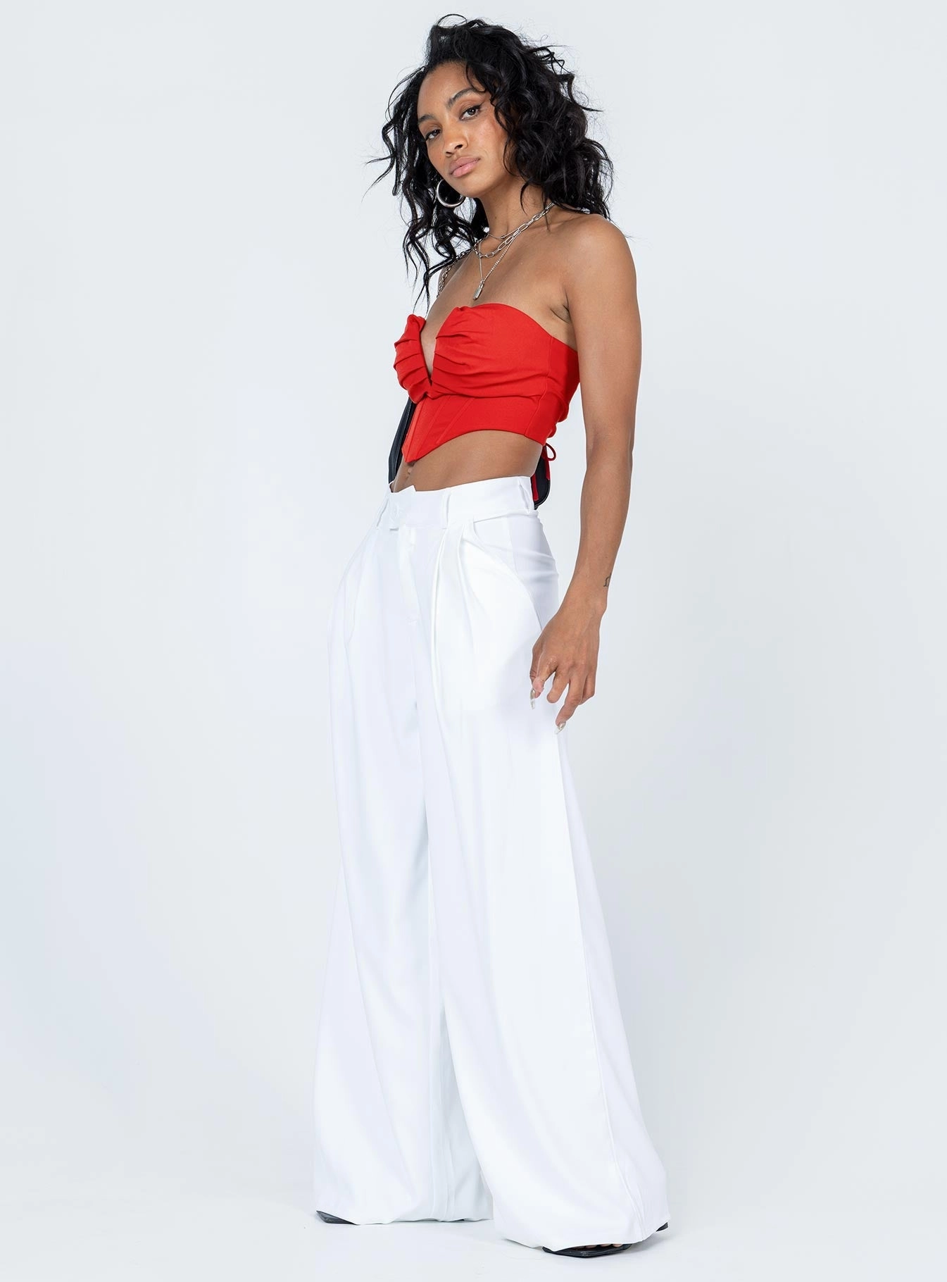 Yvette Pants White Functional Ease