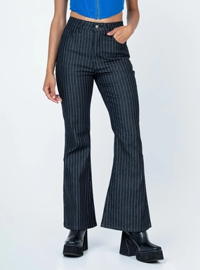 Adjustable Closure NonRestrictiveCut Zahn Pants Black