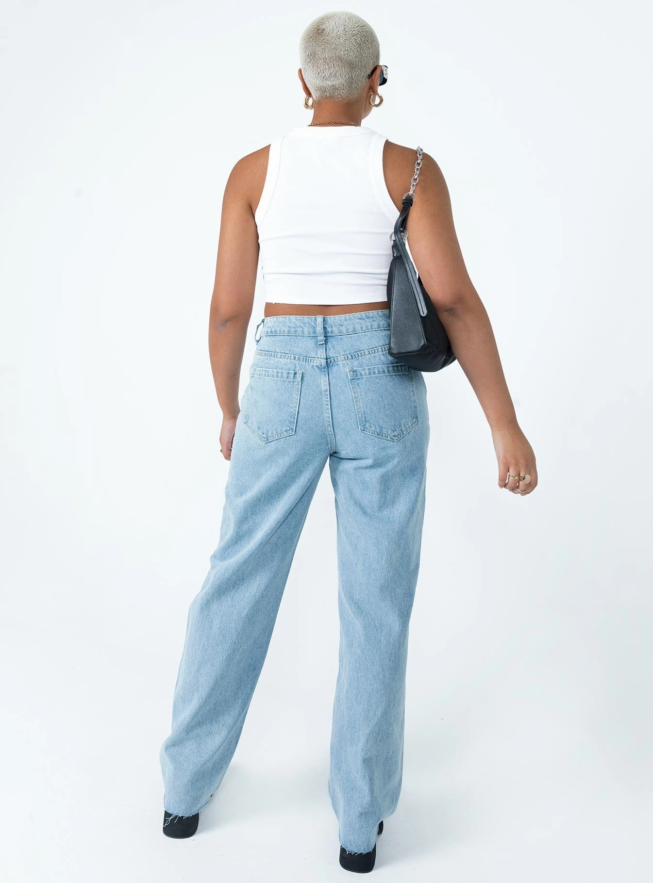 Zappa Mid Waist Jean Denim Trend Design Fashion Essential