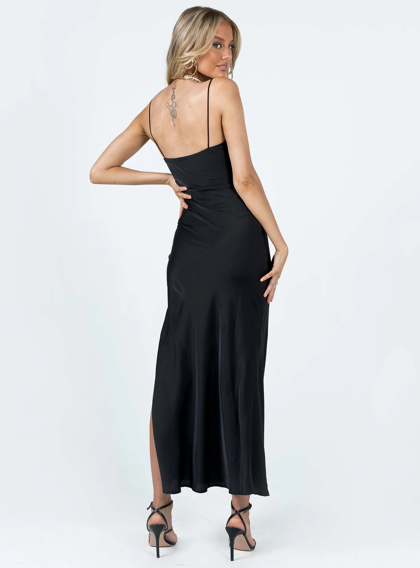 Stylish Look Zeller Maxi Dress Black