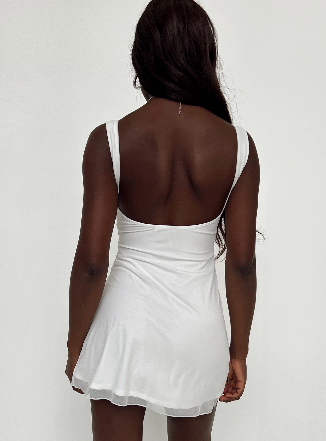 Zuba Mini Dress White Emerging-Brand